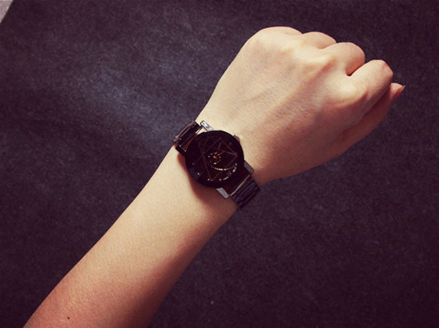 Splendid Original Brand Couple Watch Men Watch Women Stainless Steel Fashion Pair Watches Clock reloj hombre reloj mujer