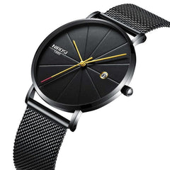 NIBOSI Watch Women And Men Watch Top Brand Luxury Famous Dress Fashion Watches Unisex Ultra Thin Wristwatch Relojes Para Hombre