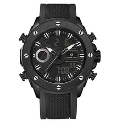 Men Watch Luxury Brand OLDENHOUR Fashion Analog Digital Sports Mens Watches Waterproof Silicone Quartz Watch Relogio Masculino